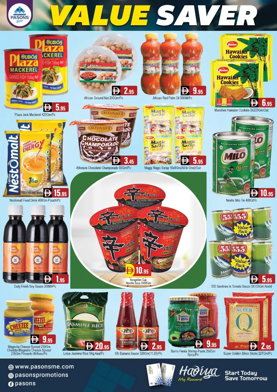 Value saver In Pasons Dubai