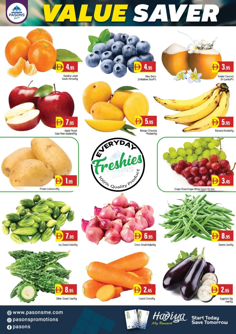 Value saver In Pasons Dubai
