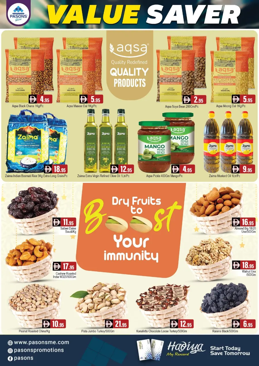 Value saver In Pasons Dubai