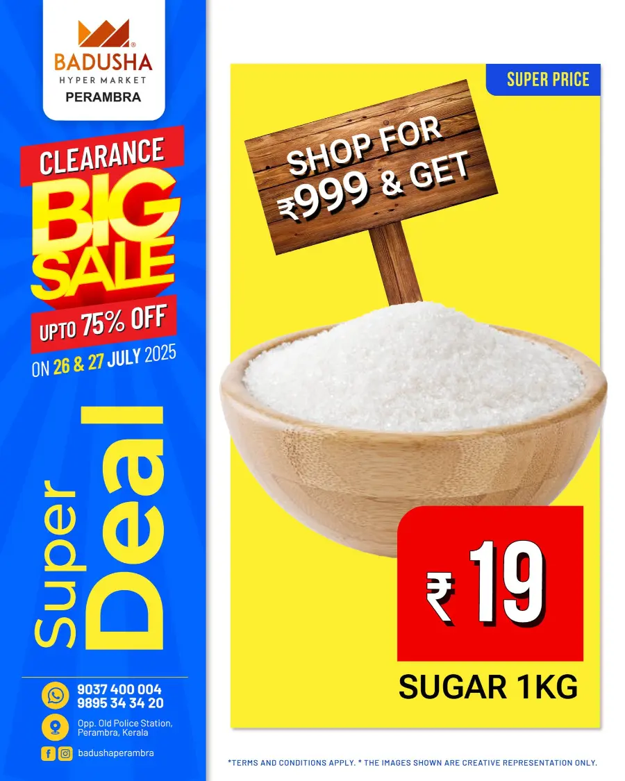 Clearance Big Sale: Up to 75% OFF In Badusha Hypermarket undefined