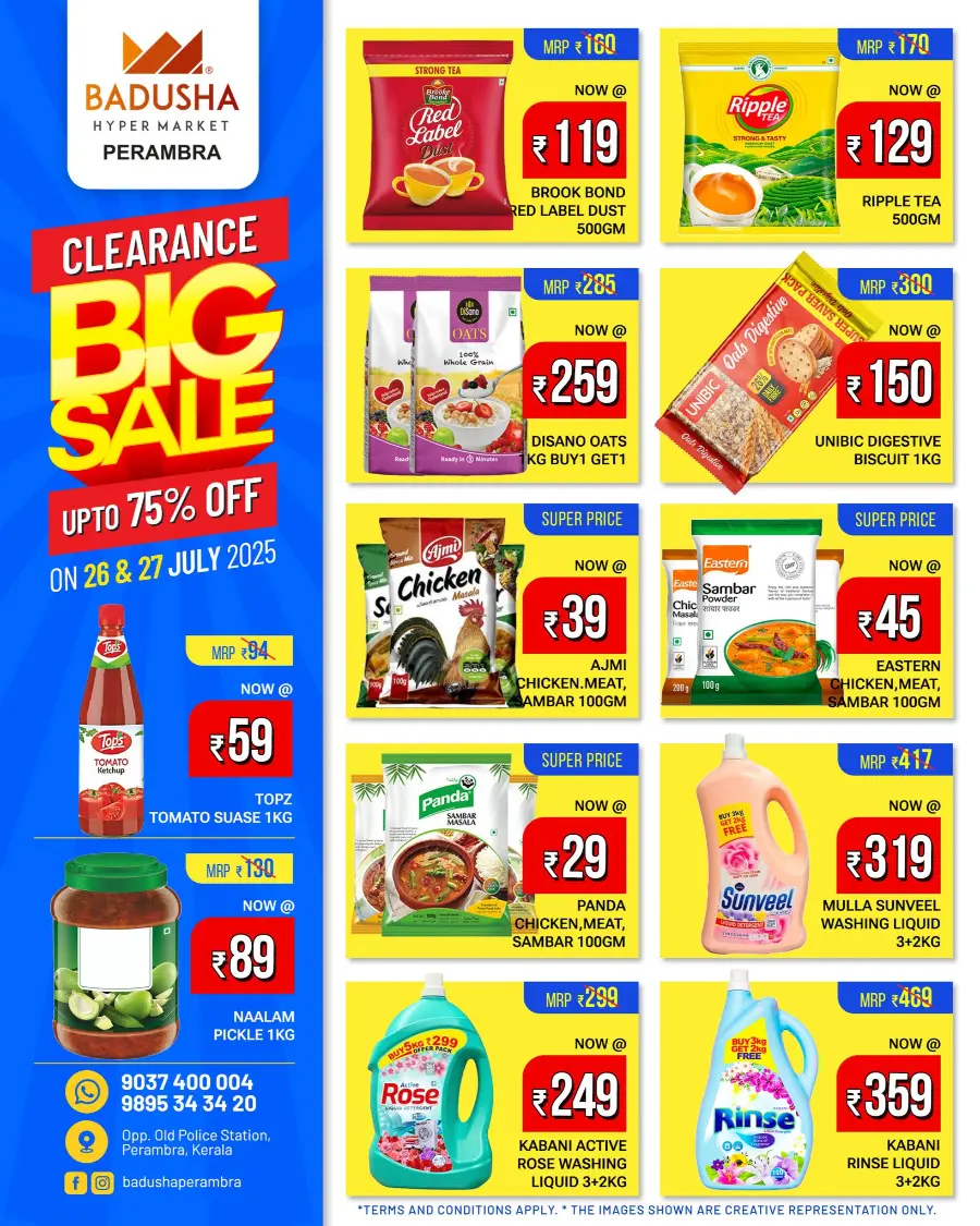 Clearance Big Sale: Up to 75% OFF In Badusha Hypermarket undefined