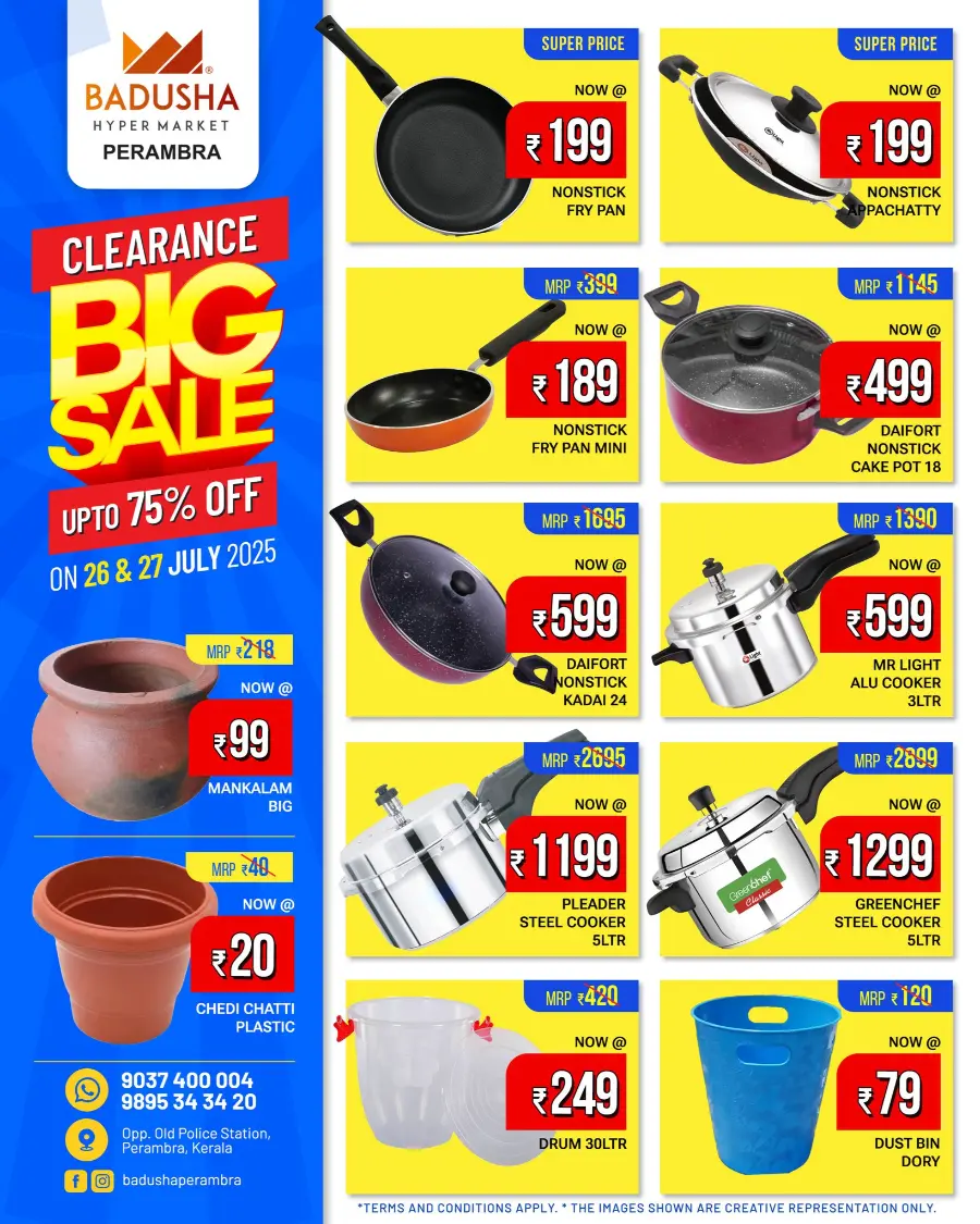 Clearance Big Sale: Up to 75% OFF In Badusha Hypermarket undefined