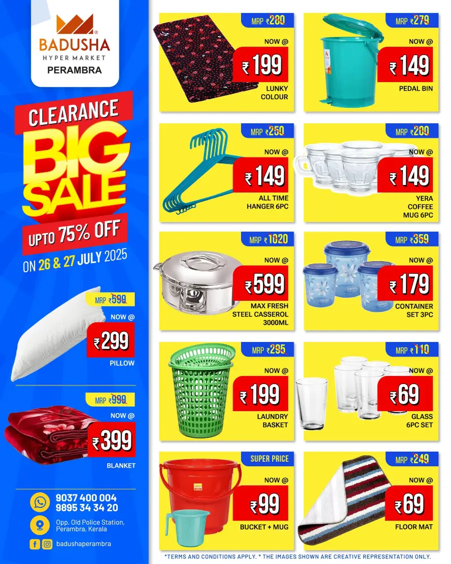Clearance Big Sale: Up to 75% OFF In Badusha Hypermarket undefined