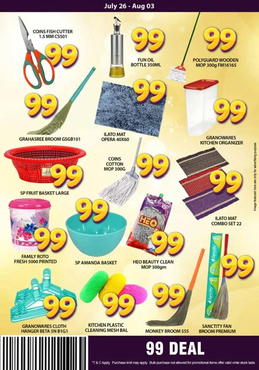 99 Deals In Smile Hypermarket undefined