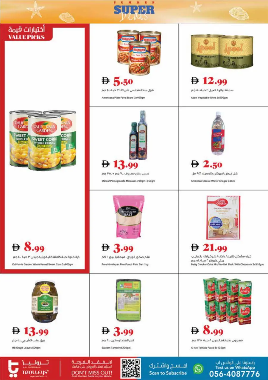 Summer Super Deals In Trolleys Supermarket Dubai