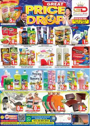 Great Price Drop is LIVE! In ZSH Golden Day Hypermarket Dubai