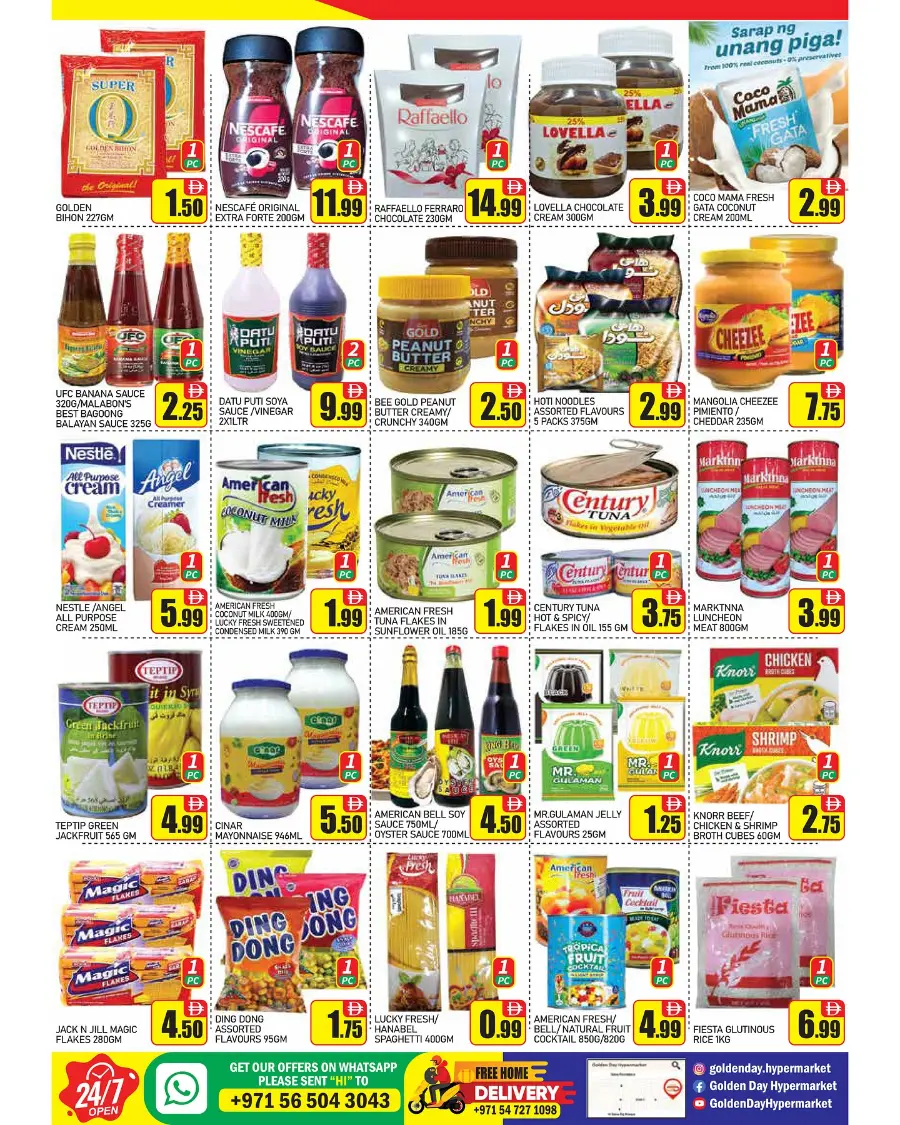 Great Price Drop is LIVE! In ZSH Golden Day Hypermarket Dubai
