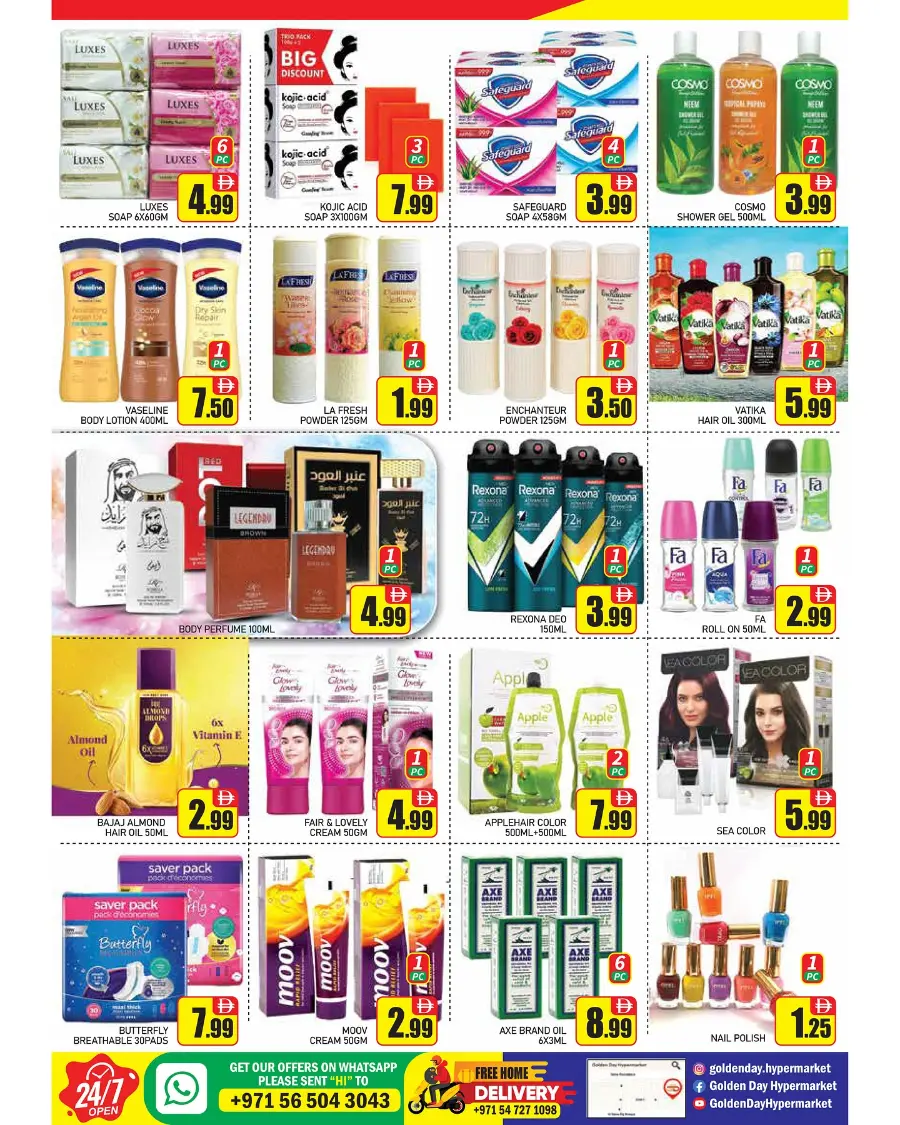 Great Price Drop is LIVE! In ZSH Golden Day Hypermarket Dubai