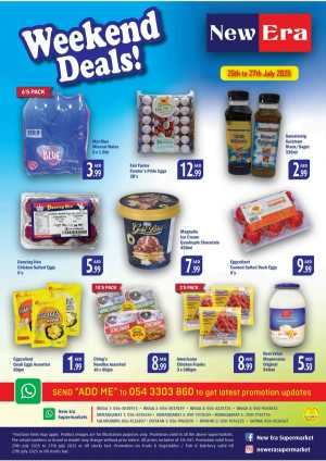 Weekend Deals In New Era Supermarket Dubai
