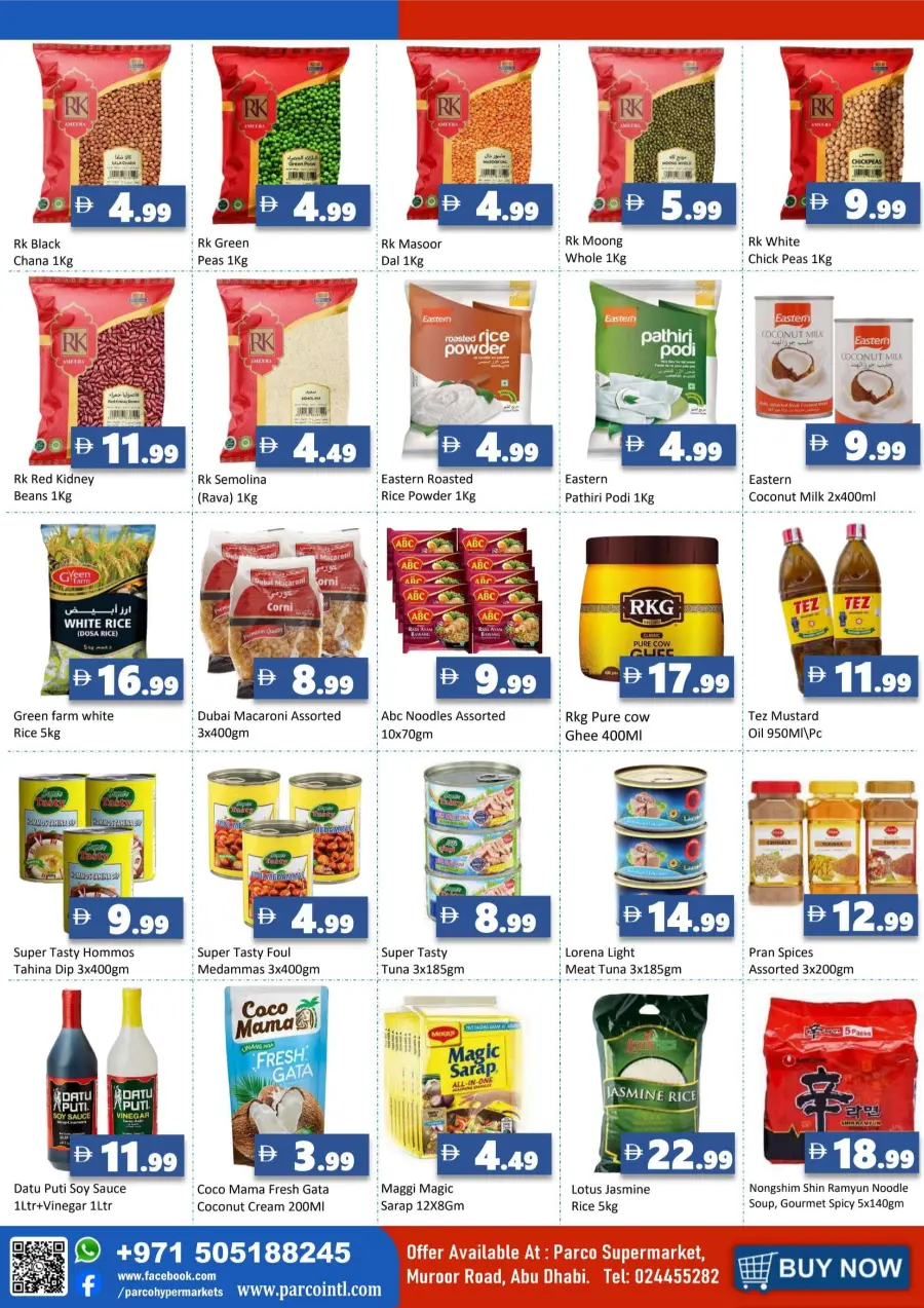 Best Deals In PARCO Hypermarket Abu Dhabi