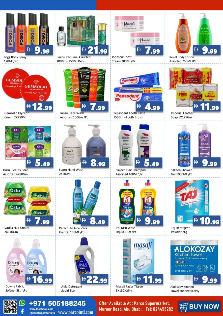 Best Deals In PARCO Hypermarket Abu Dhabi