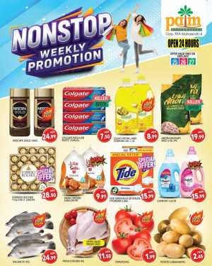 Nonstop Weekly promotion. In Palm Hypermarket Dubai
