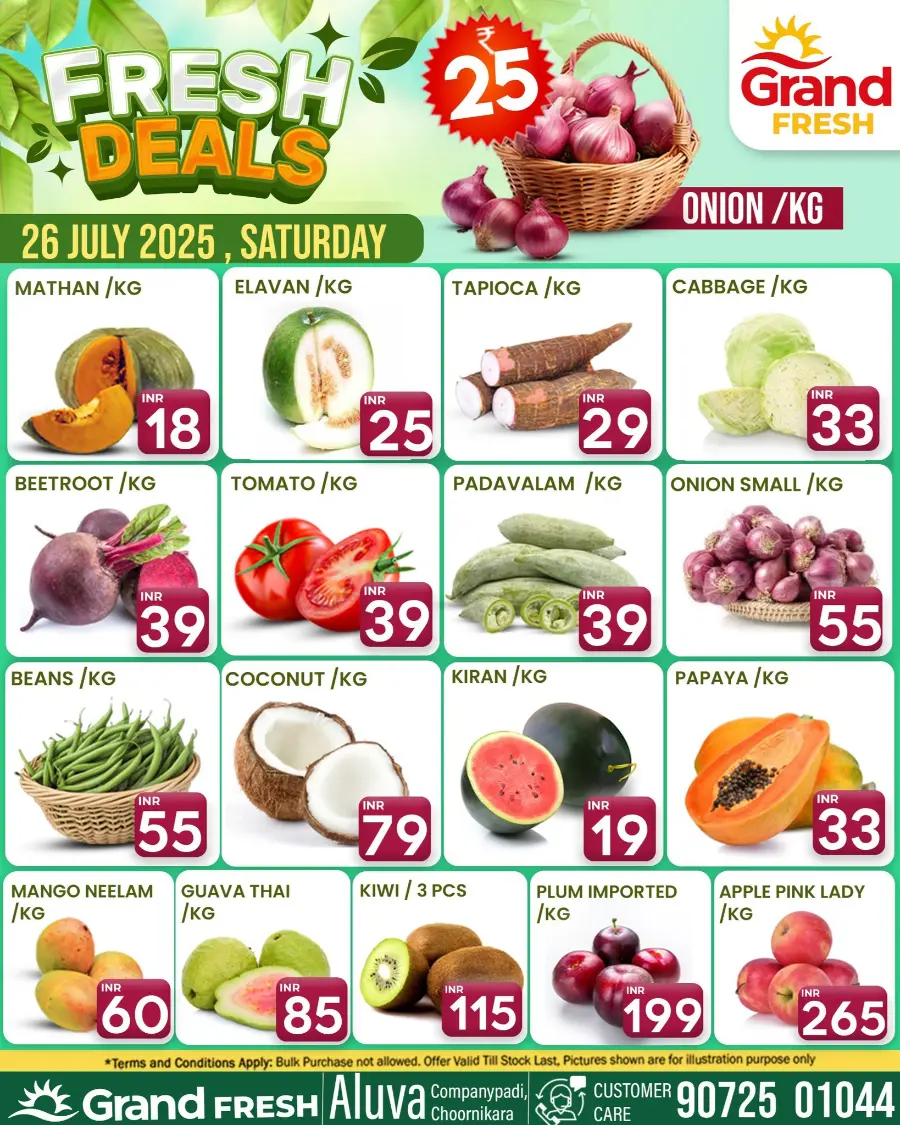 Fresh deals In Grand Hypermarket Ernakulam