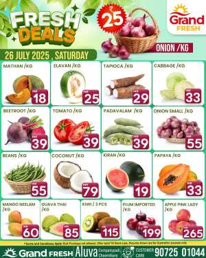 Fresh deals In Grand Hypermarket Ernakulam