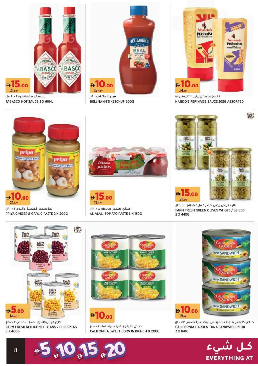 Everything at 5-10-15-20 AED In Aswaaq Supermarket Sharjah / Ajman
