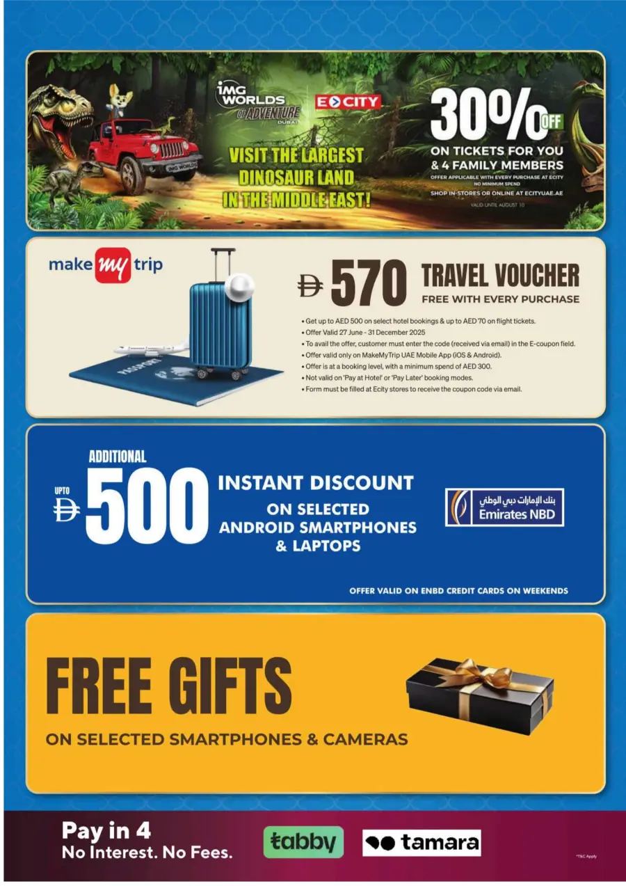 Great Summer Sale – Save 25–75% Now! In Ecity Electronics Sharjah / Ajman