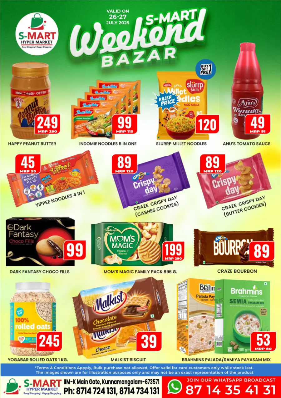 Weekend Bazar In S-Mart Hypermarket undefined
