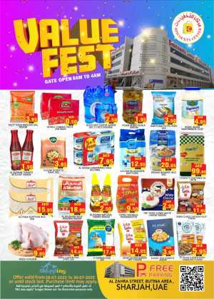 Value Fest In Saving Discounts Center Sharjah / Ajman