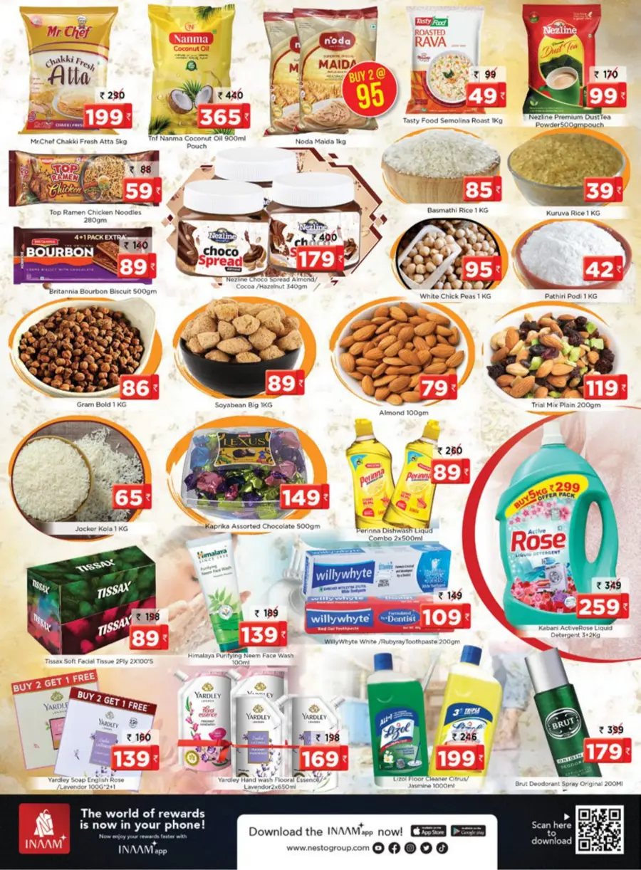 Free hit In Nesto Hypermarket Kannur