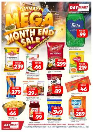 Mega month end sale In Daymart Hypermarket Wayanad