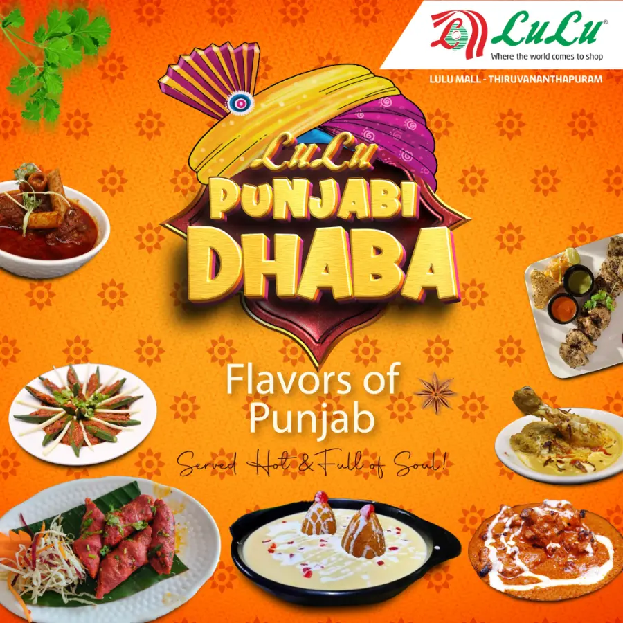 Punjabi dhaba In Lulu Hypermarket Trivandrum