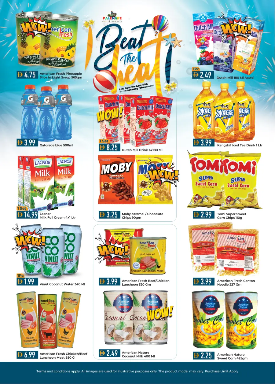 Beat the heat In Palengke Supermarket Abu Dhabi