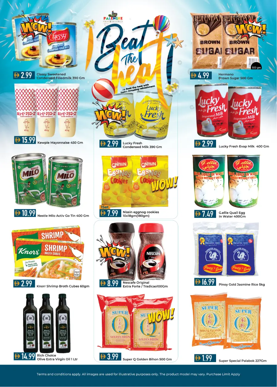 Beat the heat In Palengke Supermarket Abu Dhabi