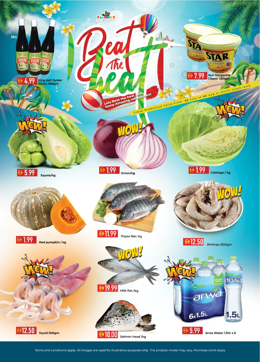 Beat the Heat In Palengke Supermarket Al Ain