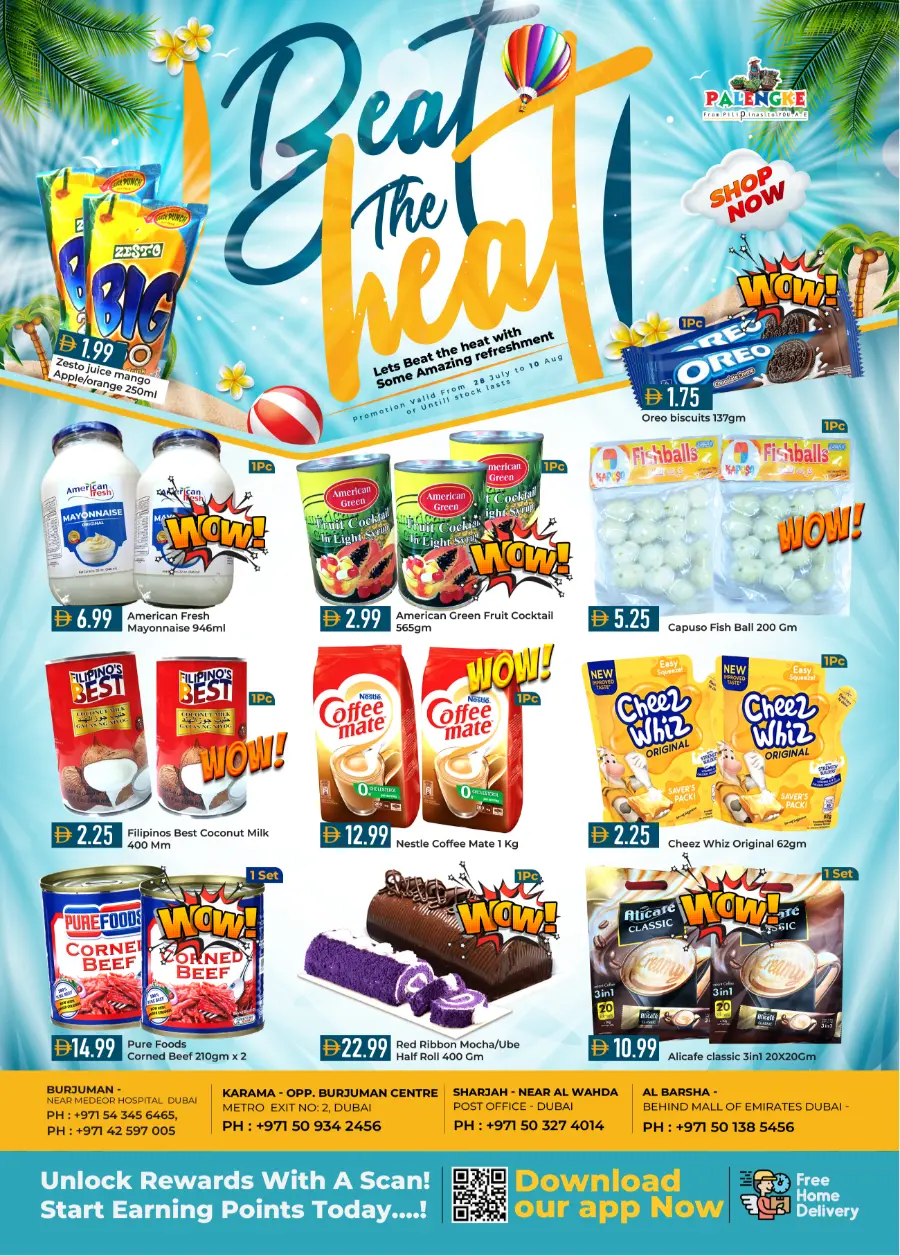 Beat the Heat In Palengke Supermarket Dubai