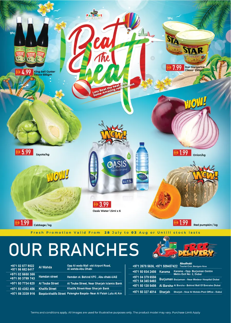 Beat the Heat In Palengke Supermarket Dubai