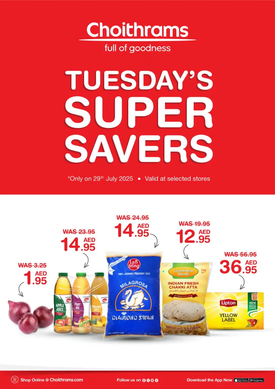 Tuesday Super Savers In Choithrams Dubai