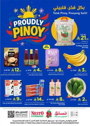 Proudly Pinoy In Nesto Hypermarket Riyadh,Buraidah,Al-Kharj,Ar Rass,Al Majmaah,Qaseem,Shaqraa