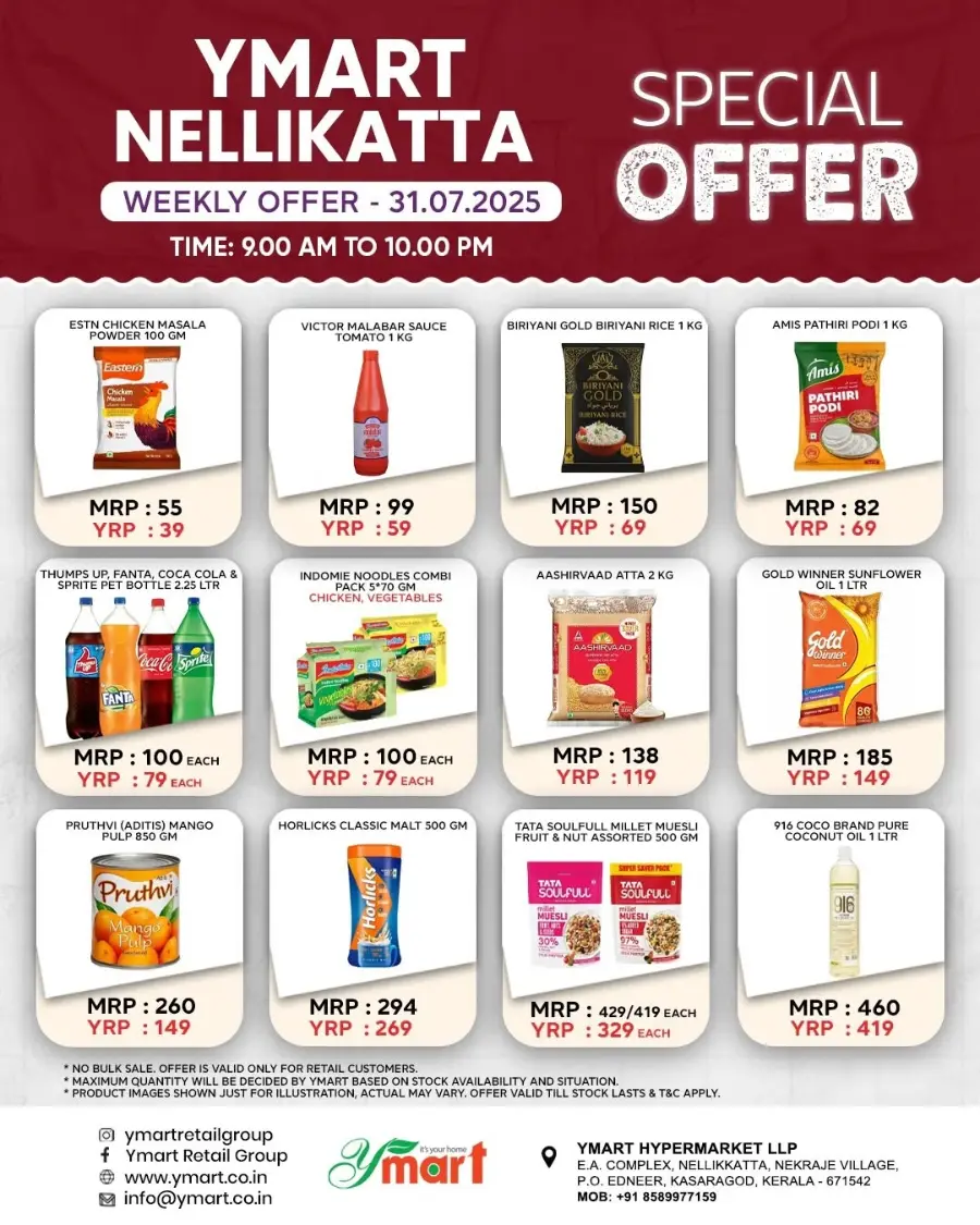 Weekly Offers In Y Mart Hypermarket undefined