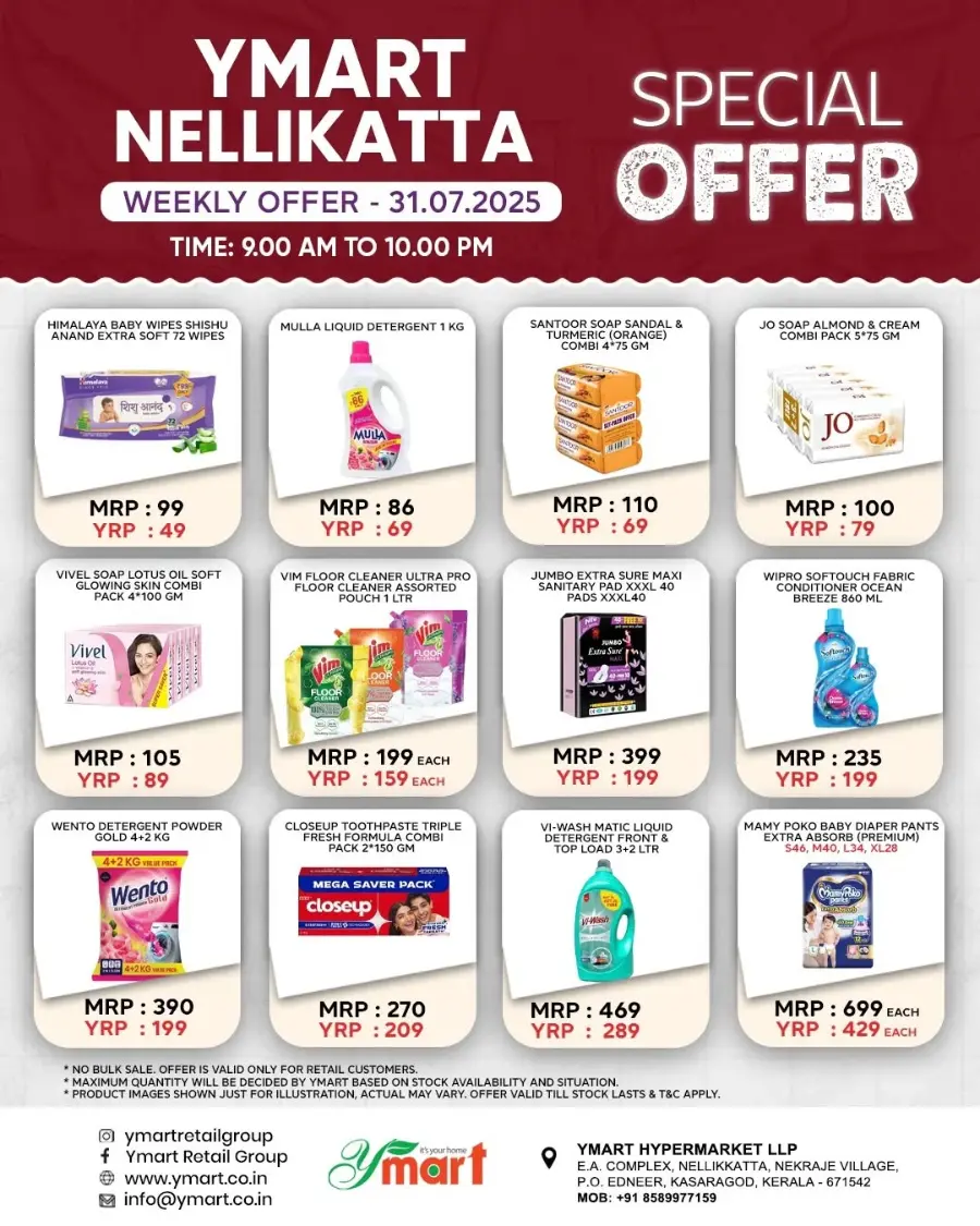 Weekly Offers In Y Mart Hypermarket undefined