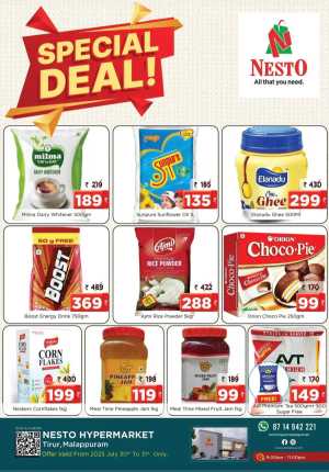 Special deal In Nesto Hypermarket Malappuram