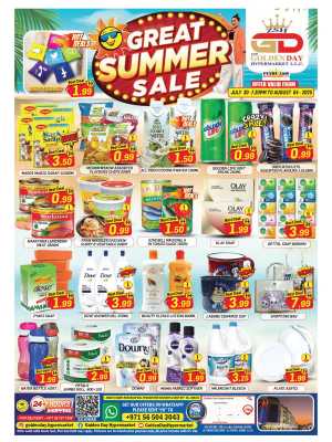 Great Summer Sale In ZSH Golden Day Hypermarket Dubai