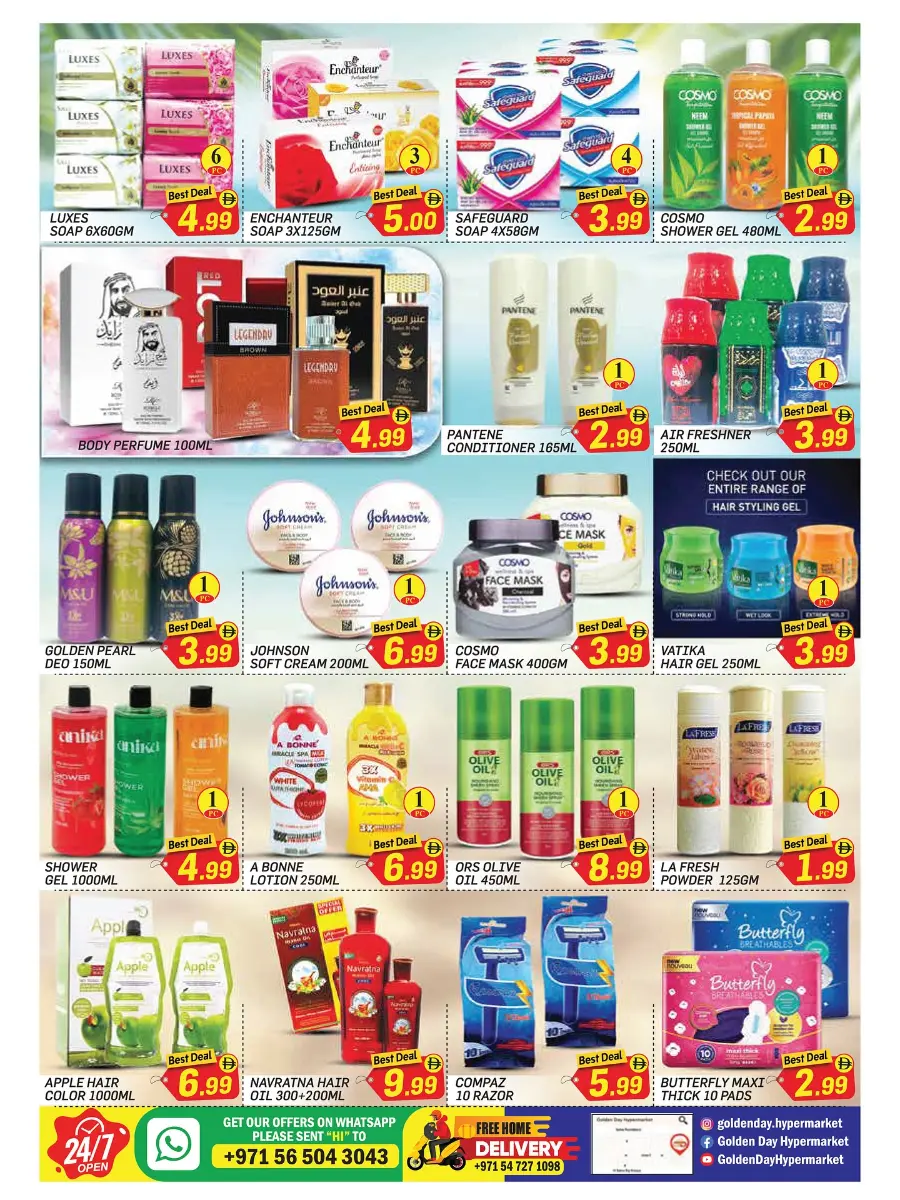 Great Summer Sale In ZSH Golden Day Hypermarket Dubai