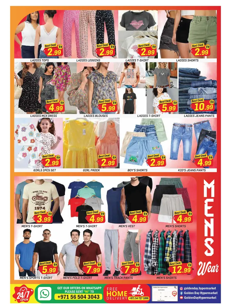 Great Summer Sale In ZSH Golden Day Hypermarket Dubai