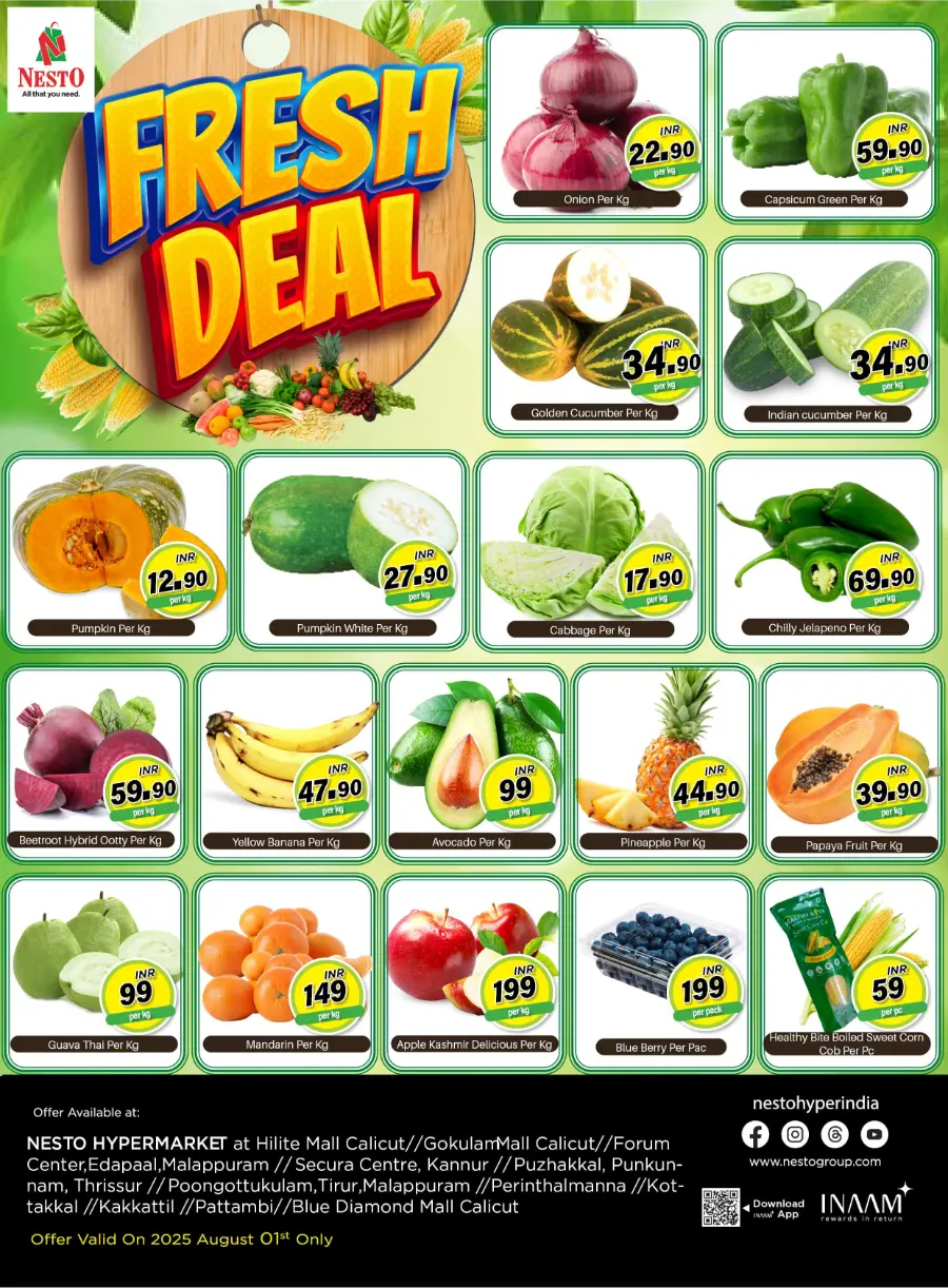 Fresh Deals In Nesto Hypermarket Calicut