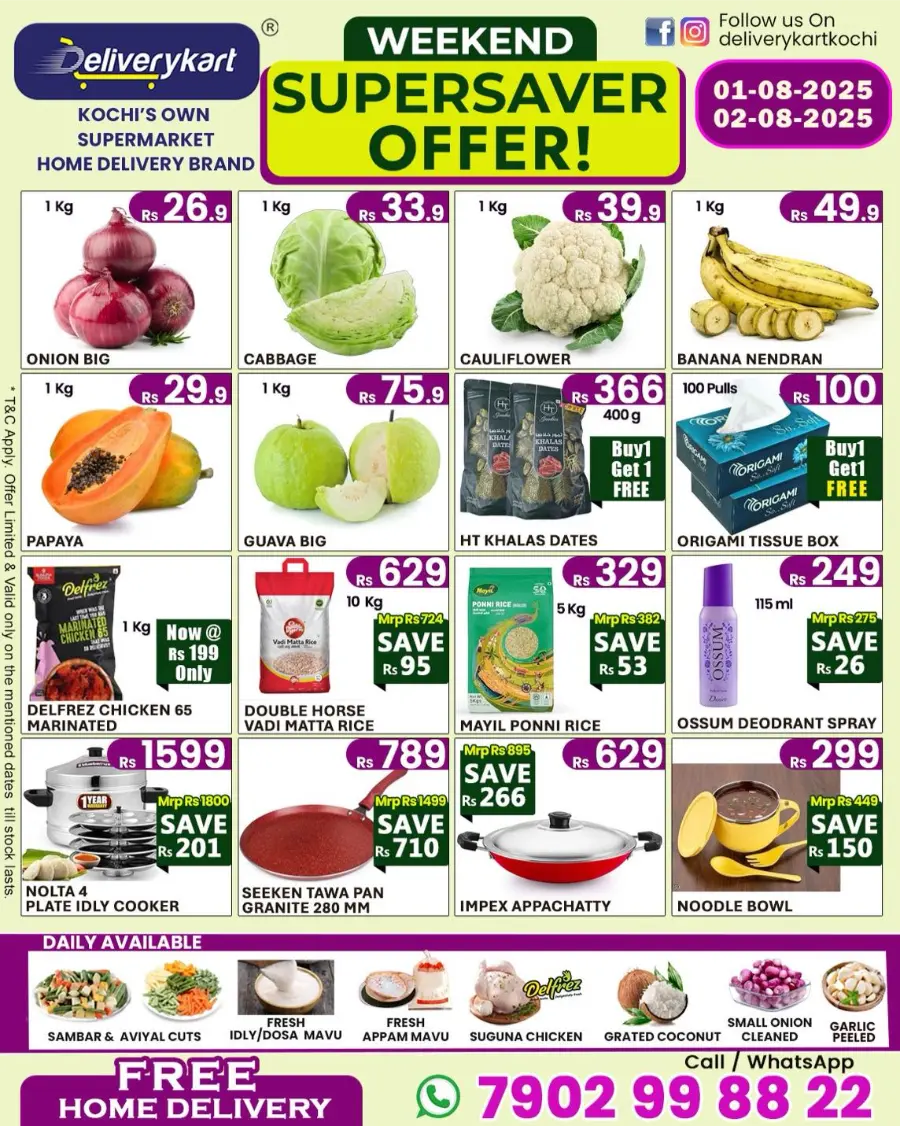 Weekend Super Saver In Deliverykart Ernakulam