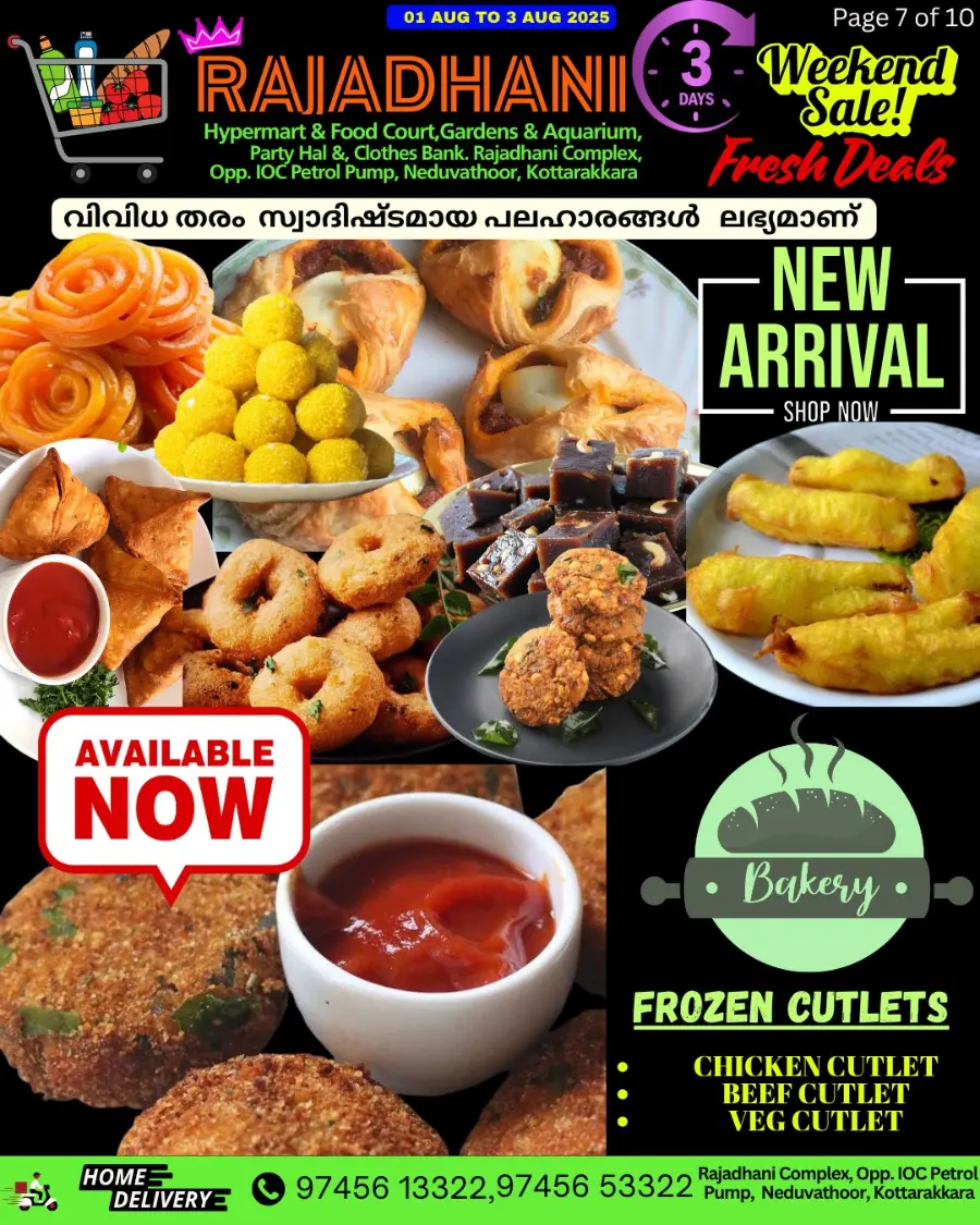 Fresh offers In Rajadhani Hypermart Kollam
