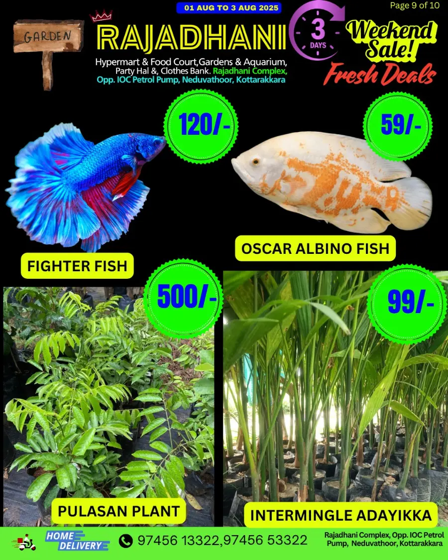 Fresh offers In Rajadhani Hypermart Kollam