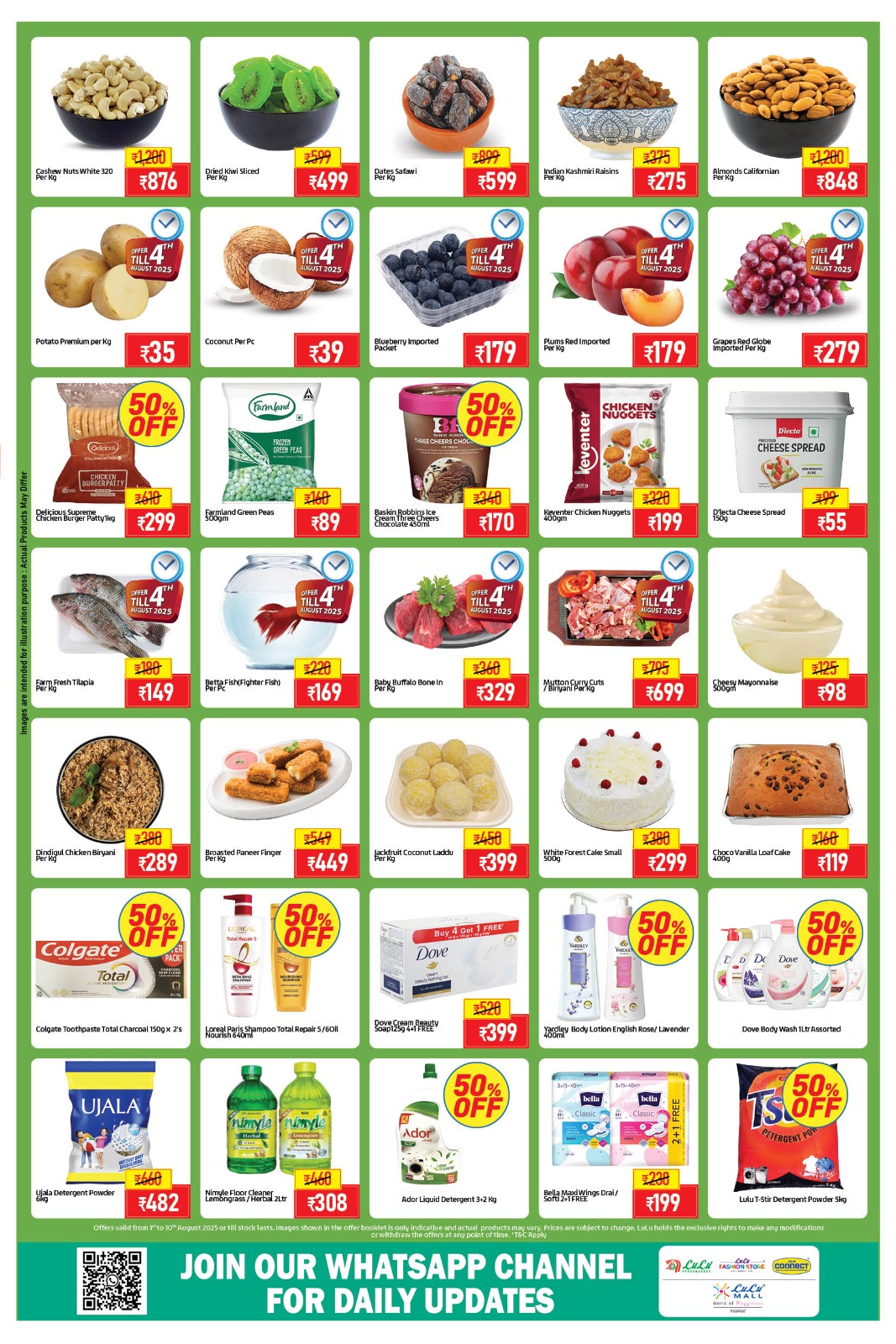 Grand 10-Day Sale – Up to 60% OFF! In Lulu Hypermarket Palakkad