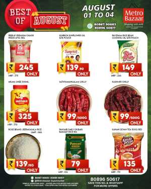 Best of August In Metro Bazaar Kannur