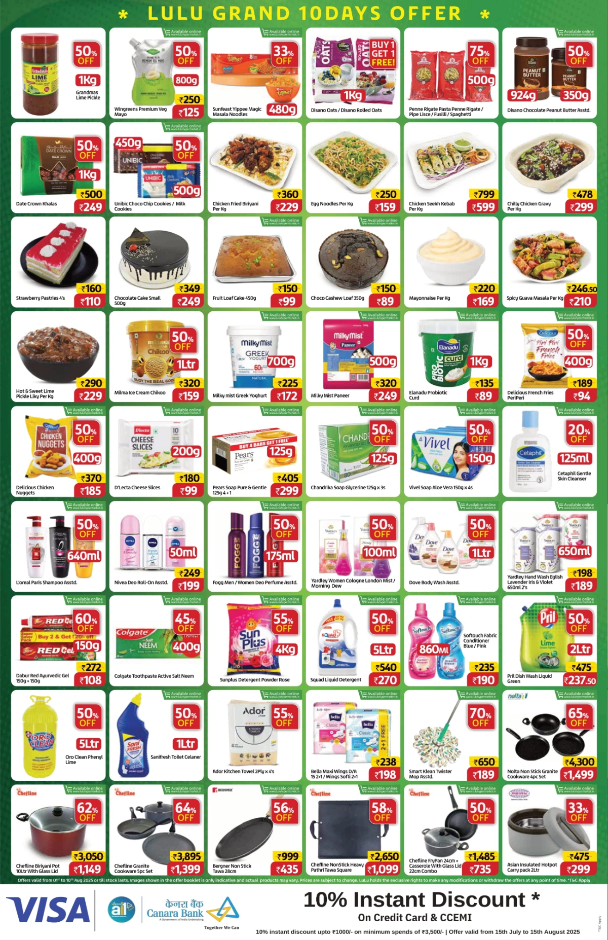 Grand 10-Day Sale – Up to 60% OFF! In Lulu Hypermarket Calicut