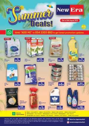 Summer Deals In New Era Supermarket Dubai