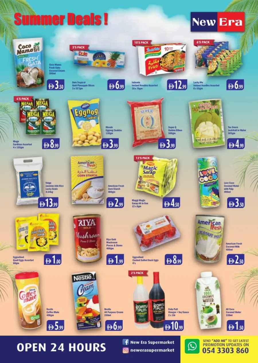 Summer Deals In New Era Supermarket Dubai