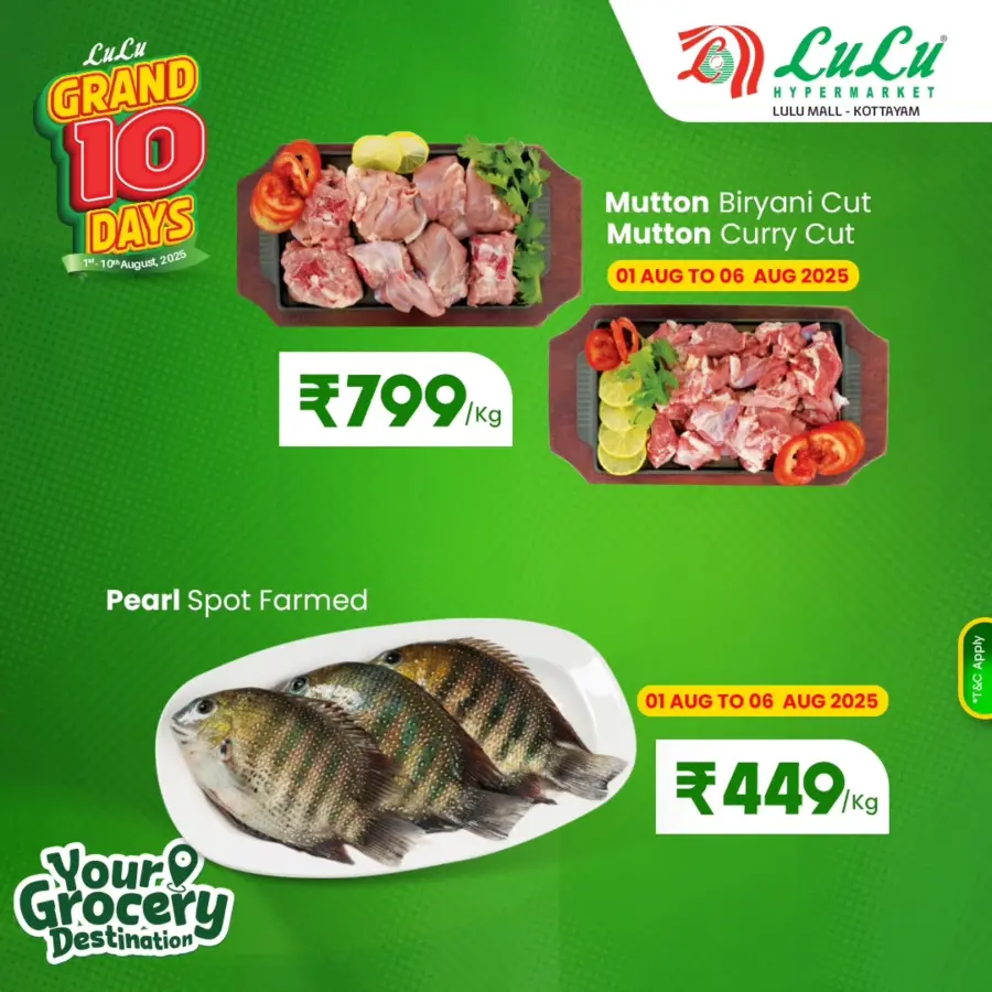 Grand 10-Day Sale – Up to 50% OFF! In Lulu Hypermarket Kottayam