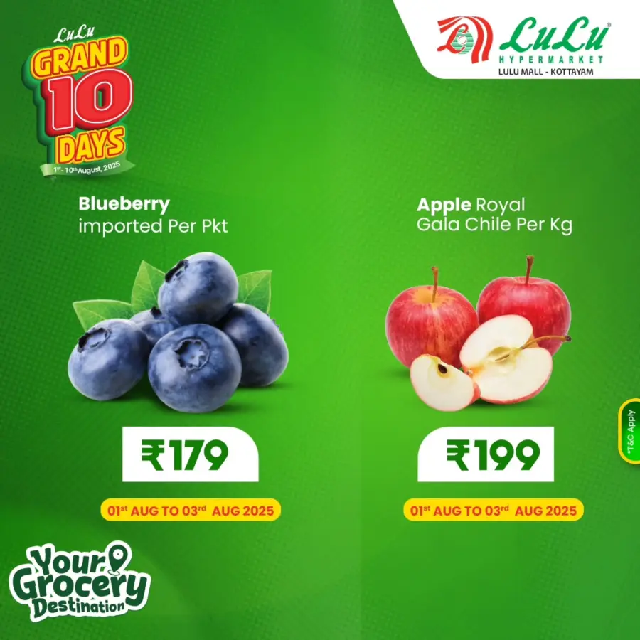 Grand 10-Day Sale – Up to 50% OFF! In Lulu Hypermarket Kottayam