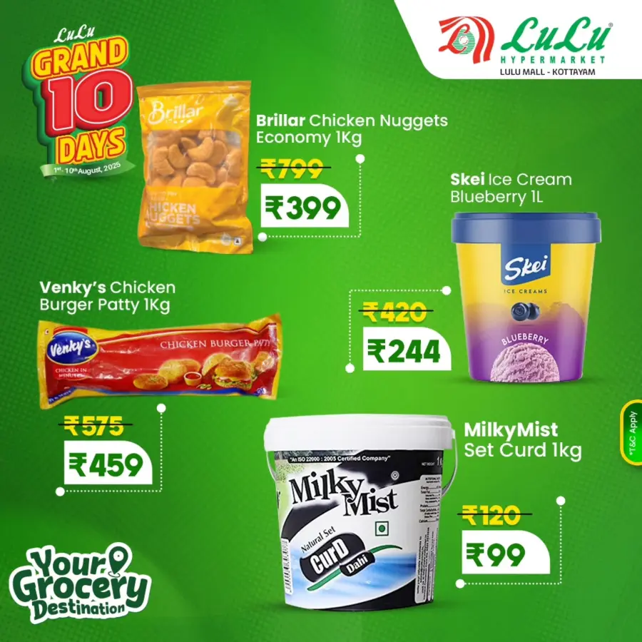 Grand 10-Day Sale – Up to 50% OFF! In Lulu Hypermarket Kottayam